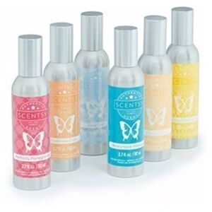 4 PACK Scentsy Room Sprays Set